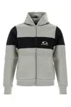 Balenciaga Jersey Hoodie Sweatshirts Grey In Gray