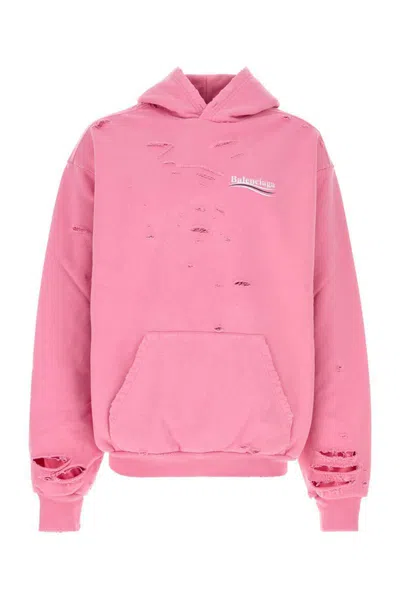 Balenciaga Sweatshirts In Pink