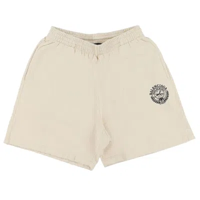 Pre-owned Balenciaga Sweatshorts 'cream/black' | Men's Size Xs