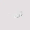Balenciaga Swift Oval Sunglasses Women In White