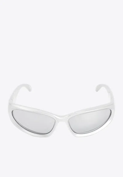 BALENCIAGA SWIFT OVAL SUNGLASSES