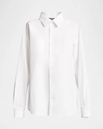 BALENCIAGA SWING BUTTON DOWN COTTON TOP