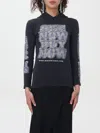 Balenciaga T-shirt  Woman Color Black In Black