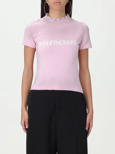Balenciaga T-shirt  Woman Colour Pink