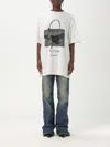 Balenciaga Oversized Graphic Print T-shirt In White