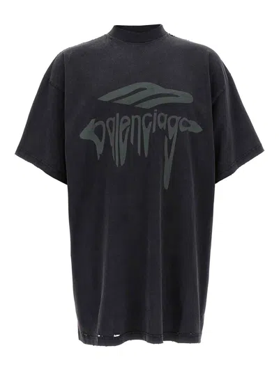 BALENCIAGA CAMISETA - NEGRO