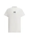 Balenciaga Chalk Cottonx Under Armour Oversize T-shirt In White