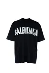 Balenciaga Topwear In Faded Black Silver