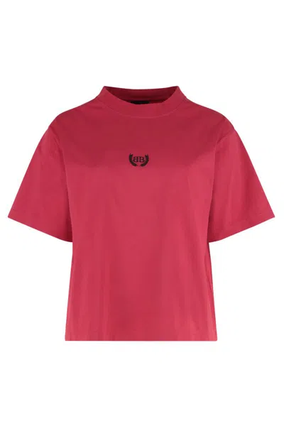 Balenciaga T-shirt Laurel Classic Medium Fit In Jersey In Multi