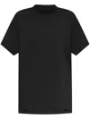 Balenciaga T-shirt Over Painted Black In Vintage Jersey In Black