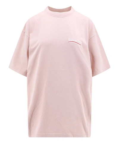 Balenciaga T-shirt In Pink