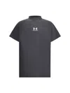 Balenciaga T-shirt In Washed Black/white