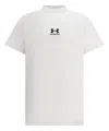 Balenciaga Chalk Cottonx Under Armour Oversize T-shirt In White