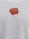 Balenciaga Short Sleeves Cotton Tee In Gray