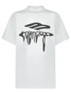 Balenciaga Grey 3b Liquefied Oversized T-shirt