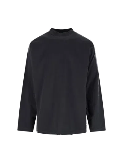 Balenciaga T-shirts And Polos In Black