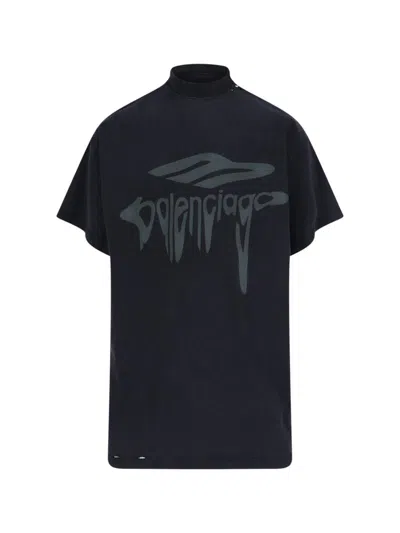 BALENCIAGA BALENCIAGA T-SHIRTS AND POLOS