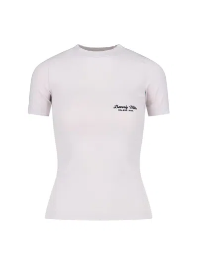 Balenciaga T-shirts And Polos In Neutral