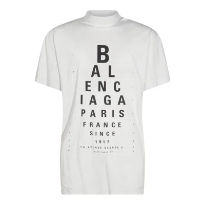 Balenciaga T-shirts And Polos In White