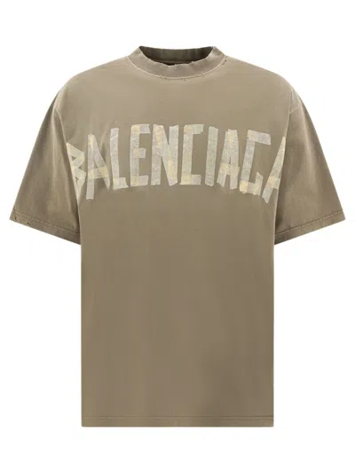 Balenciaga T-shirts And Polos In Neutral