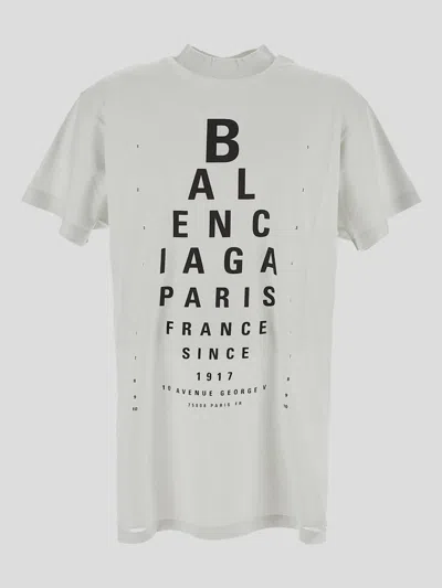 Balenciaga T-shirts And Polos In White
