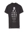 Balenciaga Women Black Coton Oversize Shirt In Black