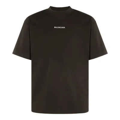 Balenciaga T-shirts And Polos In Brown