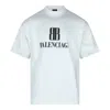 Balenciaga Cotton Tshirt With Logo Print