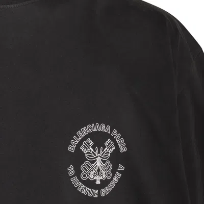 Balenciaga T-shirts And Polos In Black