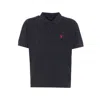 Balenciaga Cotton Piquet Polo Shirt With Lion Embroidery In Black