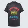 Balenciaga T-shirts And Polos Black In Black