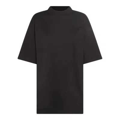 Balenciaga T-shirts And Polos In Washed Black