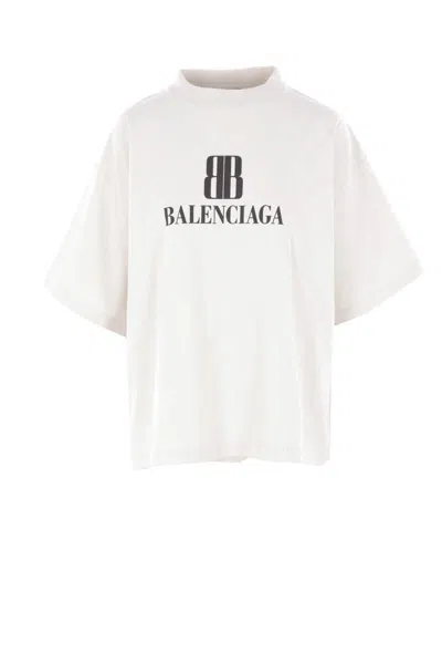Balenciaga T-shirts And Polos In White