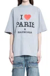 Balenciaga T-shirts & Tank Tops In Blue