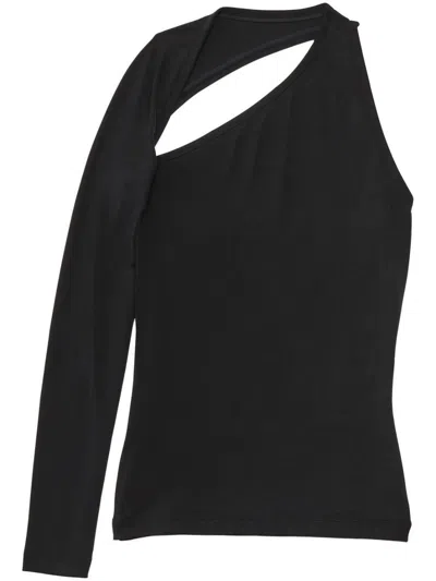 Balenciaga T-shirts & Tops In Black