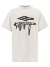 Balenciaga Grey 3b Liquefied Oversized T-shirt