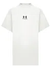 Balenciaga Chalk Cottonx Under Armour Oversize T-shirt In White