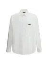 Balenciaga Relaxed Fit Shirt Button-down Collar In White