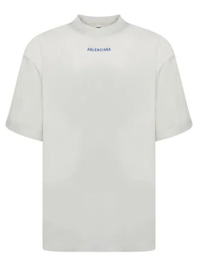 Balenciaga Medium Fit T-shirt In White