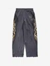 Balenciaga Fading Effect Sweatpants In Black