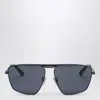 Balenciaga Tag 2.0 Navigator Sunglasses In Blue