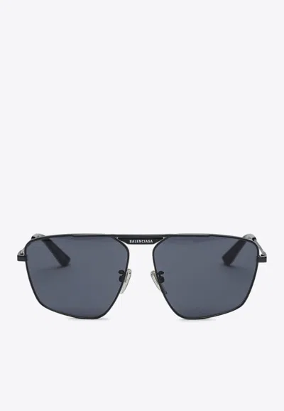 BALENCIAGA TAG 2.0 NAVIGATOR SUNGLASSES