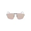 Balenciaga Eyewear Tag 2.0 Navigator Sunglasses In Pink
