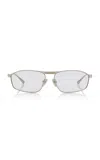 Balenciaga Tag 3.0 D-frame Metal Sunglasses