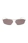 Balenciaga Tag 3.0 D-frame Sunglasses In Silver/black