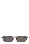 Balenciaga Rectangular Frame Sunglasses In Black