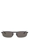 Balenciaga Tag 3.0 Rectangle Sunglasses In Black