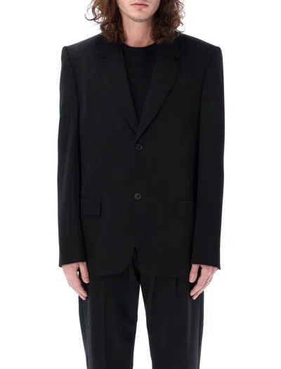 Balenciaga Tailored Black Blazer For Men