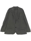 Balenciaga Tailored Blazer In Grey
