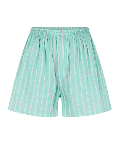 Balenciaga Tailored Chino Shorts In Blue